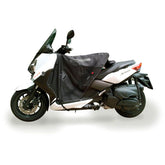 Coprigambe Termoscud R167X, un coprigambe impermeabile con fodera termica. Utilizzato su scooter. Di Tucano Urbano.